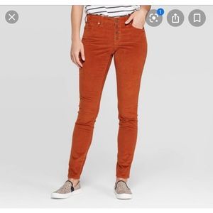 Universal Thread Maple Skinny Corduroy Pants 14